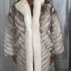 Full length Fox Fur Coat